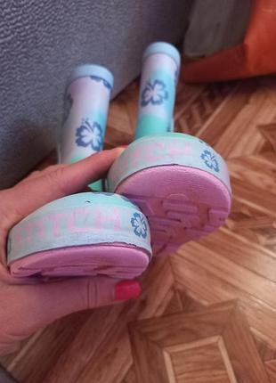 Резиновые сапоги для девочек disney stitch 5