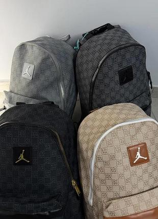 Рюкзак jordan art. 0186  розмір 43 на 28 на 20 топ якість фірмова фурнітура пакування пильник + зіп пакет додаткова кишеня всередині