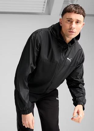 Оригинальная ветровка puma essentials relaxed windbreaker men / 68462601