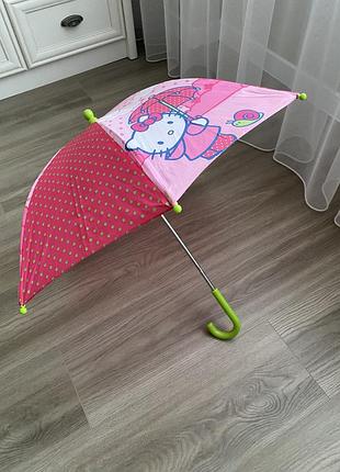 Дитяча парасолька hello kitty 2