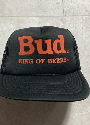 Кепка тракер vintage budweiser bud beer trucker hat