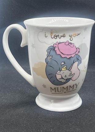 Порцелянова чашка disney magical beginnings dumbo "i love you mummy" від виробника widdop & co.
