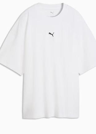 Біла футболка puma,оверсайз
