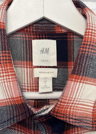 Сорочка в клітинку h&m 5