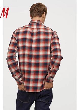 Сорочка в клітинку h&m 2
