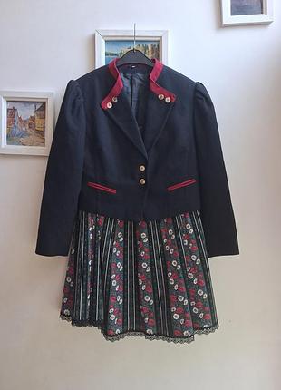 Винтажный костюм в стиле трахтен tracht m