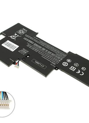 Батарея для ноутбука hp br04xl (elitebook folio 1020 g1, 1020 g2) 7.6v 4730mah 36wh black