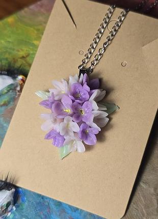 Підвіски ручної роьоти з поліформу💜 6