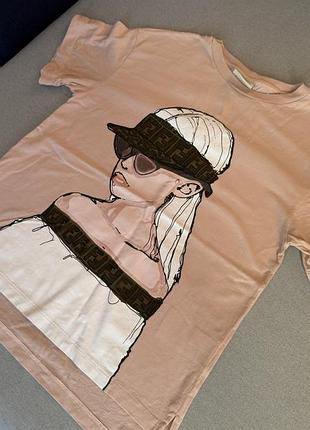 Футболка fendi 3
