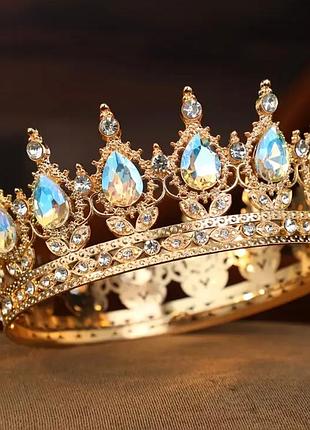 Корона золотая цвет хамелеон