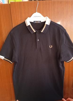 Оригинальное мужское поло fred perry, фред перри m-l размер.