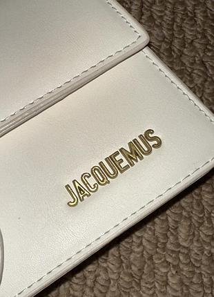Сумка jacquemus біла 3