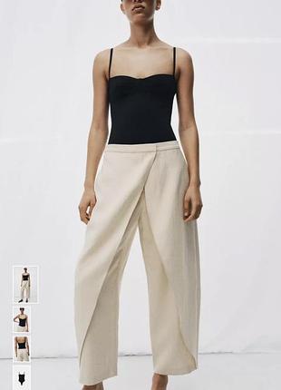 Боді zara xs чорний 3