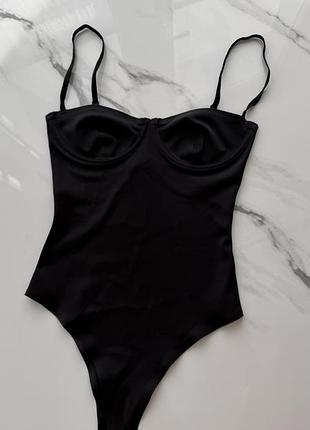 Боді zara xs чорний 4