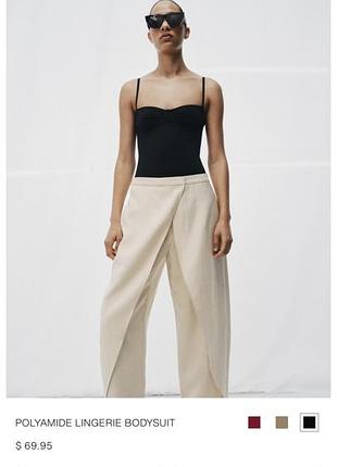 Боді zara xs чорний 10