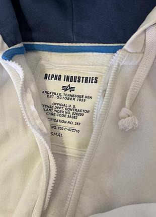 Зіп худі alpha industries 2
