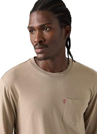 Мужской лонгслив levi's с карманом 3