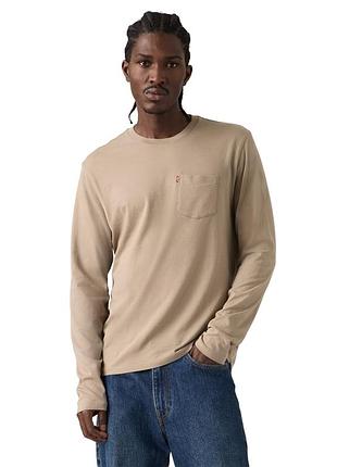 Чоловічий лонгслів levi's з кишенею