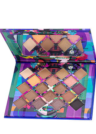 Палетка тіней для повік mac chris chang matte eyeshadow palette 18 відтінків daily skin care