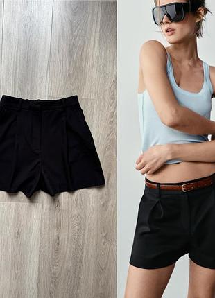 Шорти бермуди з защіпами zara розмір 36р s