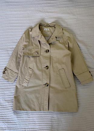 Тренч / плащ zara, розмір 6 років, 116 см.