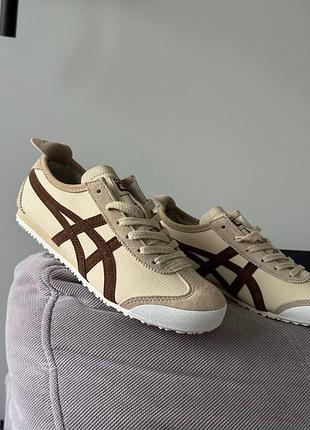 Onitsuka tiger mexico 66 ‘vintage beige’ кроссовки asics