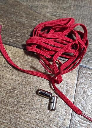 Шнурки еластичні гумки напівкруглі для кросівок черевик дитячі дорослі