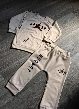 Костюмчик трикотажний jordan для хлопчика р.80-86