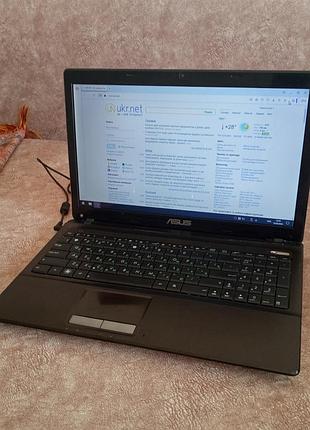 Ноутбук asus k53ta, 4 ядра 2300 мгц, hynix 8 гб ddr3, radeon hd 6750m (1 гб)