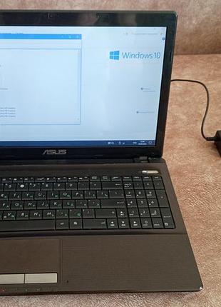 Ноутбук asus k53ta, 4 ядра 2300 мгц, hynix 8 гб ddr3, radeon hd 6750m (1 гб) 2