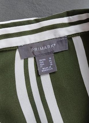 Блуза женская primark в полоску 
размер 14-16 7