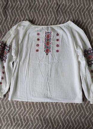 Блузка сорочка вишиванка