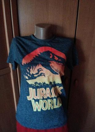 Детская футболка р 11-12 jurassic world