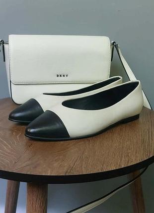 Шкіряні туфлі балетки la shoe (португалія), р. 36 (23 см)