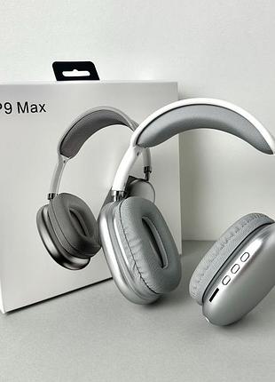 Бездротові накладні наушники p9 max bluetooth з мікрофоном та tf-картою