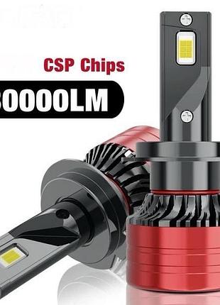 Світлодіодні led автолампи h16 (5202) s&d 6000k 20000lm, 12в