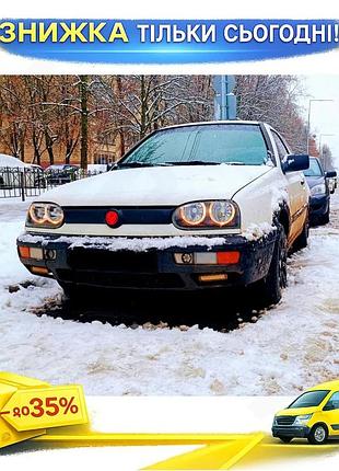 Зимова накладка на решітку volkswagen golf 3 глянсова дефлектор для захисту від снігу та льоду ku-22