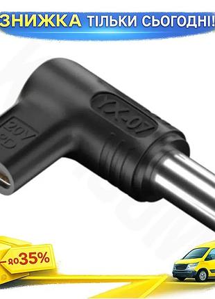 Ku адаптер питания type-c universal fit 20v для ноутбука hp зарядное устройство для компьютера адаптер uni2l_k