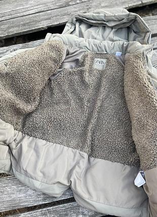 Пуховик /куртка zara 116cm 3
