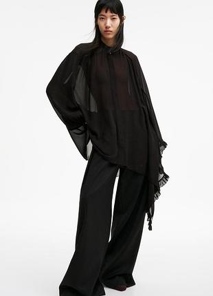 Шивоновая блузка h&m studio 2026 2