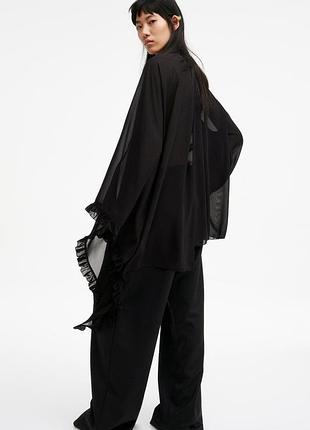 Шивоновая блузка h&m studio 2026 4