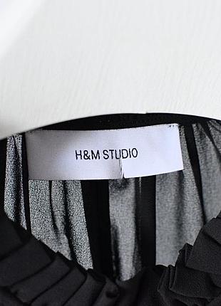 Шивоновая блузка h&m studio 2026 9