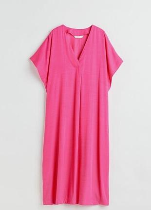 Сукня футболка вільна h&m барбі рожева