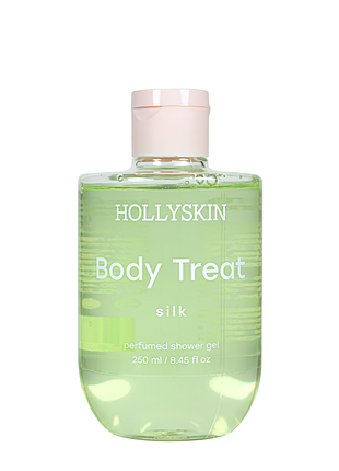 Гель для душу парфумований hollyskin body treat silk 250 мл