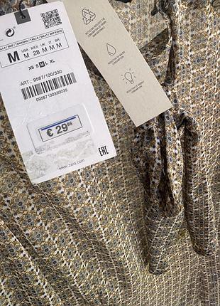 Блуза zara, m 3