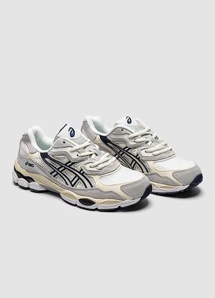 Asics gel-nyc white/ midnight