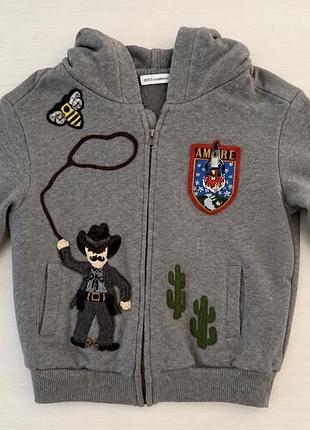Dolce&gabbana худі дитяче на хлопчика 3 роки