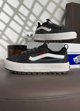 Мужские кроссовки vans old skool mte-1 1948x grey white black