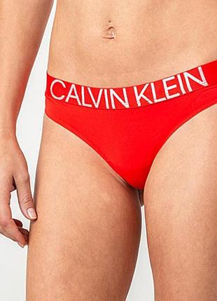 Хлопковые трусики calvin klein 2