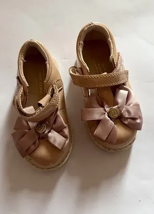 Туфлі дитячі з бантом river island 25 розміру